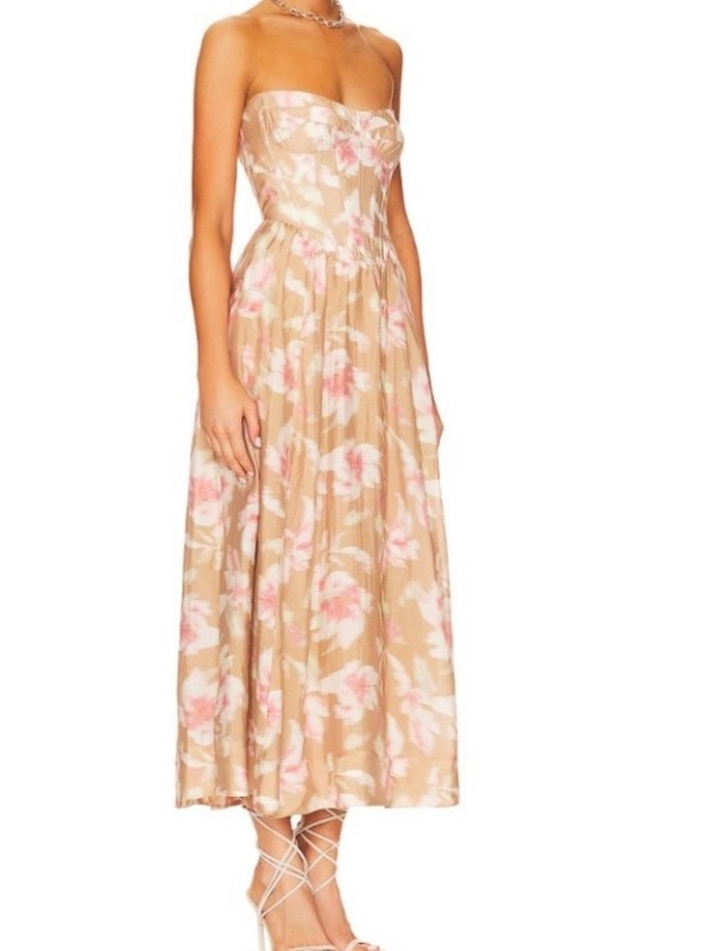 Bardot LOLA Corset Dress Pink Haze Color